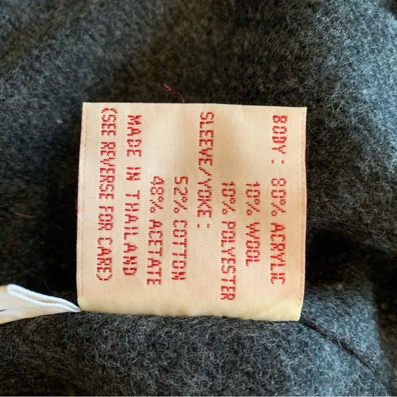 EVAN PICONE Vintage Brown Heavyweight Lined Trench Coat Mens 44R Chest Size 50 - Picture 10 of 12